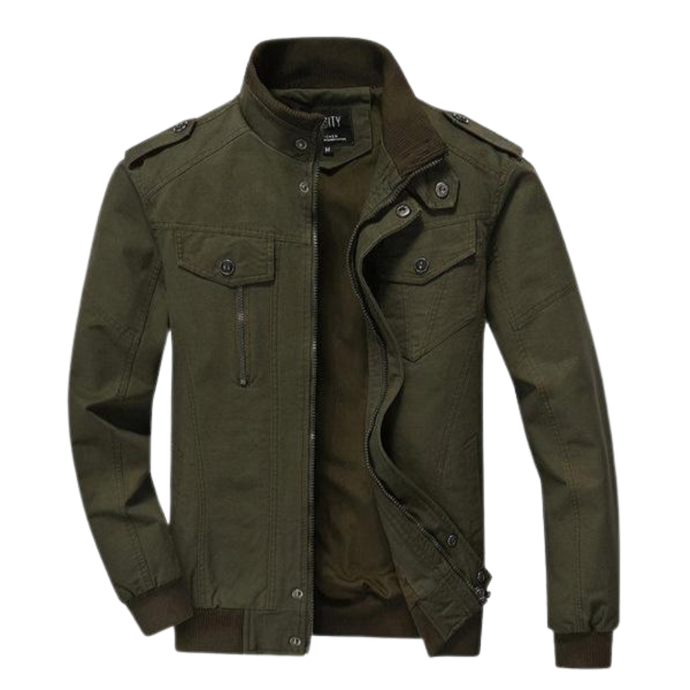 Relaxed Fit Army Style Jacket