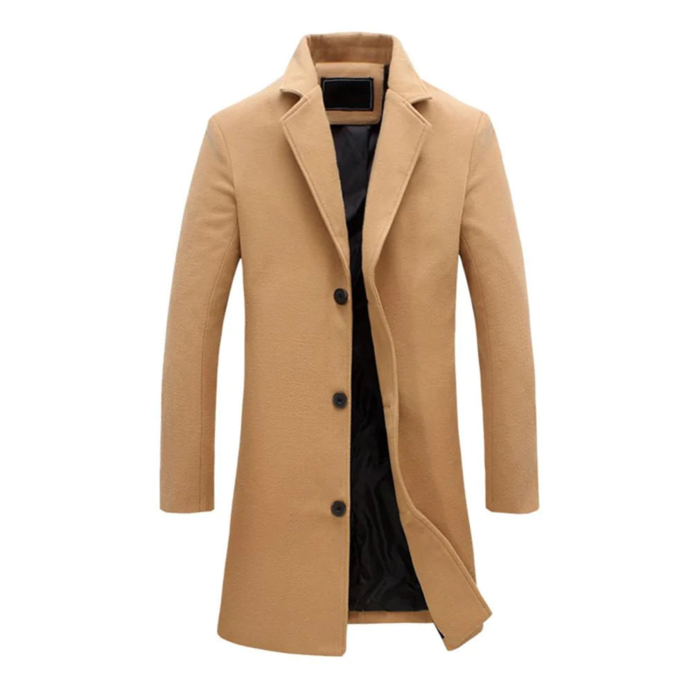 Classic Mens Wool Overcoat