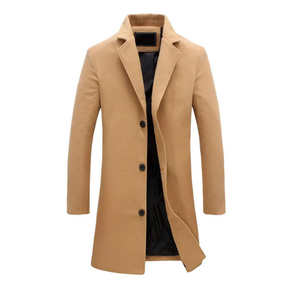 Classic Mens Wool Overcoat