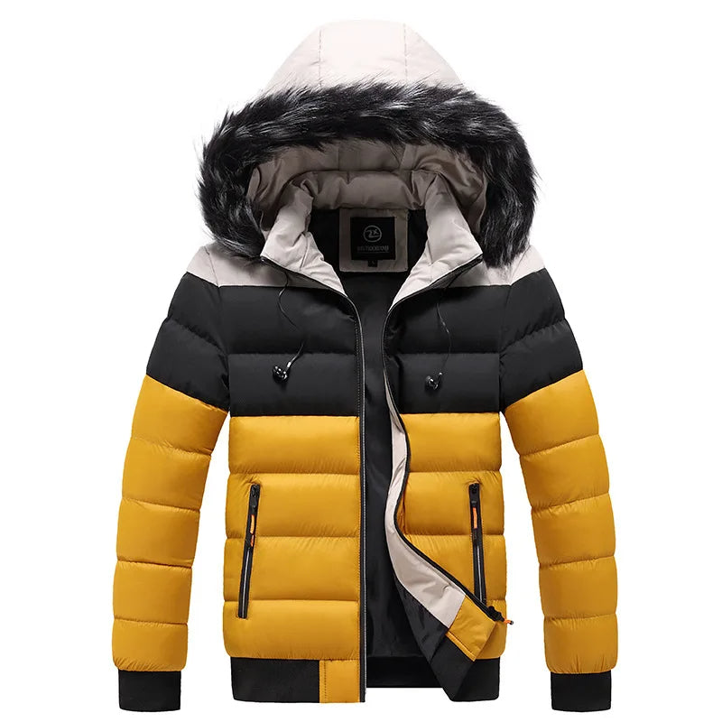 Warm Faux Fur Winter Parka Coat