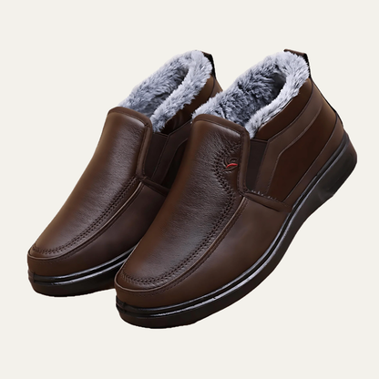 Warm Insulated Slip On Snow Boots For Men