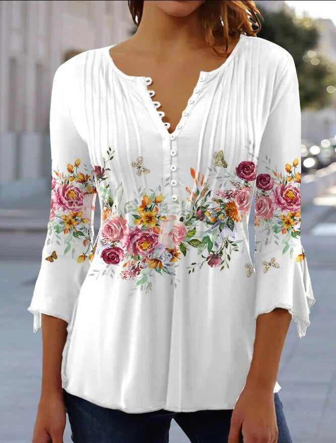Women's Slim Fit Soft Blouse