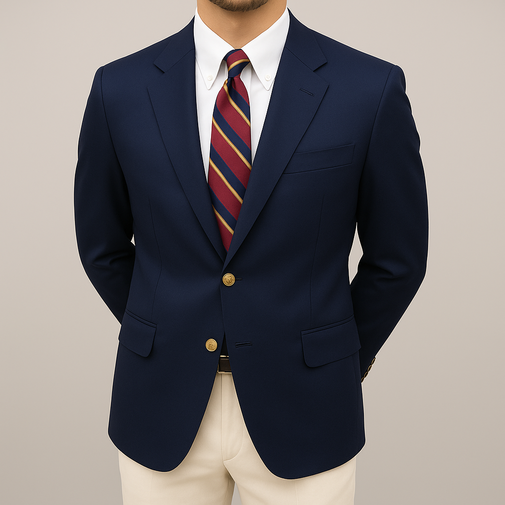 Classic Slim Fit Mens Blazer - OutfitLondon