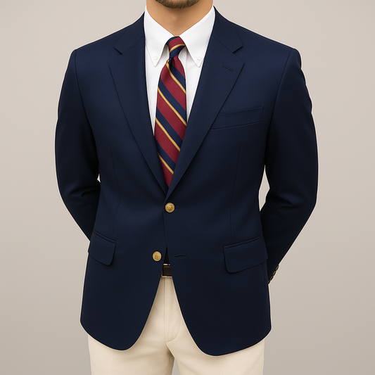 Classic Slim Fit Mens Blazer - OutfitLondon