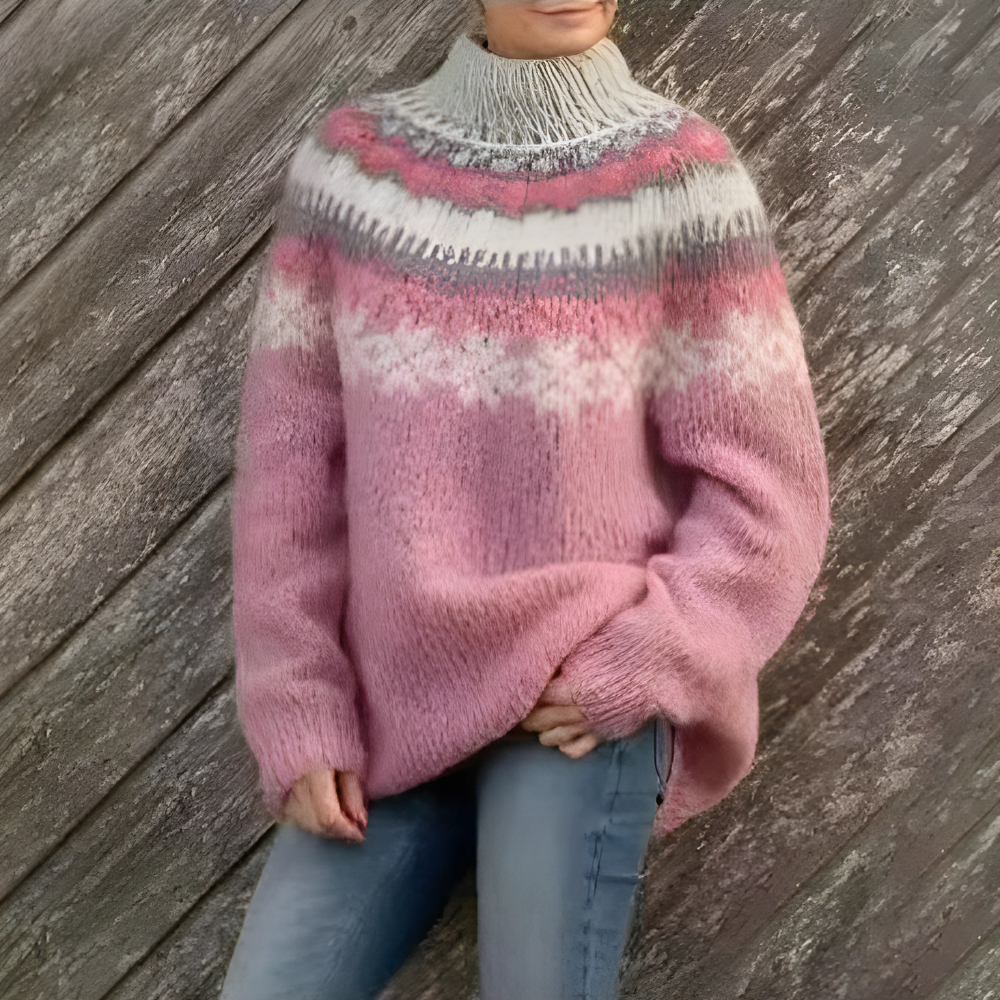 Cozy Cable Knit Winter Sweater