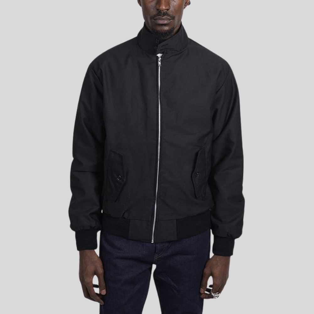 Men's Vintage Zip Up Bomber Jacket