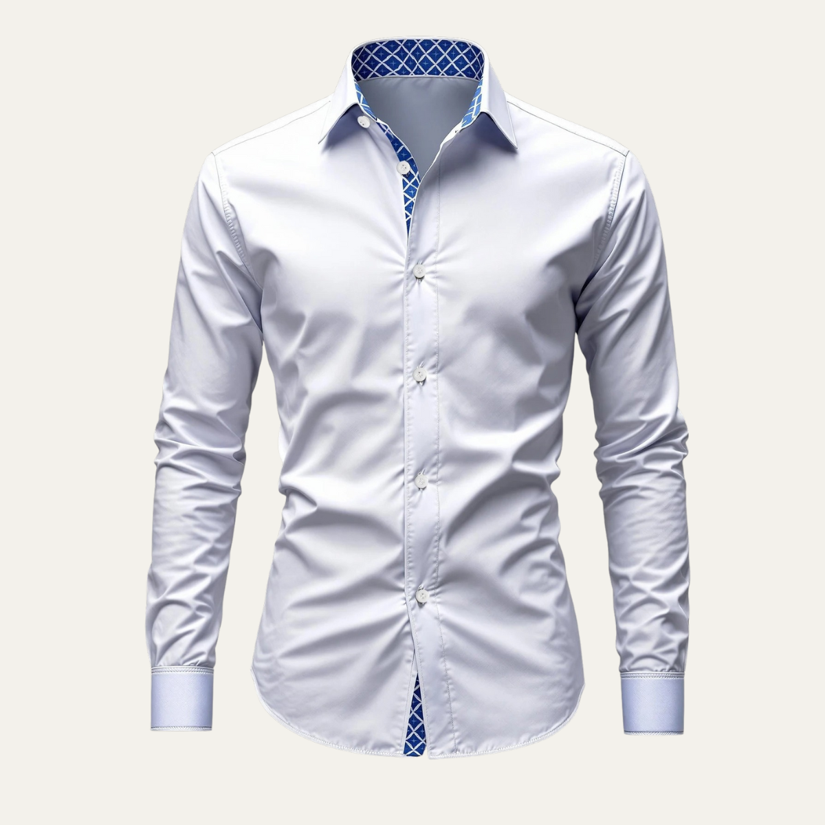 Classic Men's Slim Fit Dress Shirt - OutfitLondon
