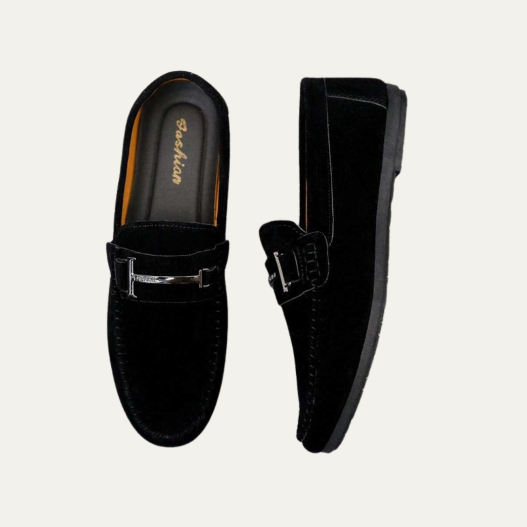 Men's Leather Smart Slip On Loafers Shoes