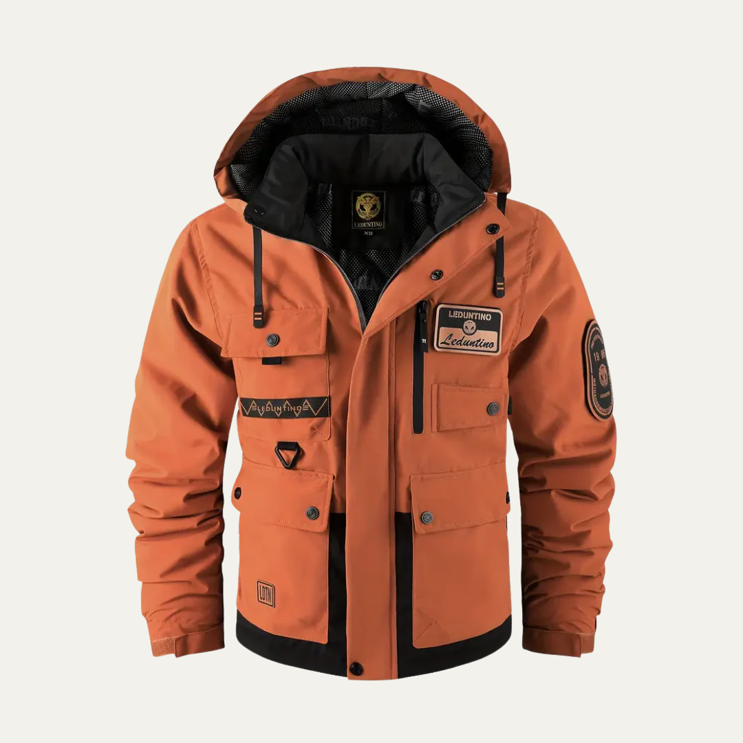 Waterproof Men's Outdoor Tactical Jacket with Hood - OutfitLondon