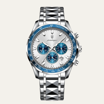 Premium Men's Stainless Steel Water Resistant Watch - OutfitLondon