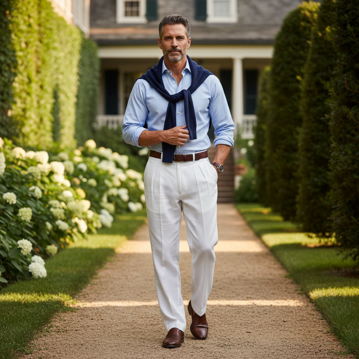 Breathable Linen Summer Pants for Men