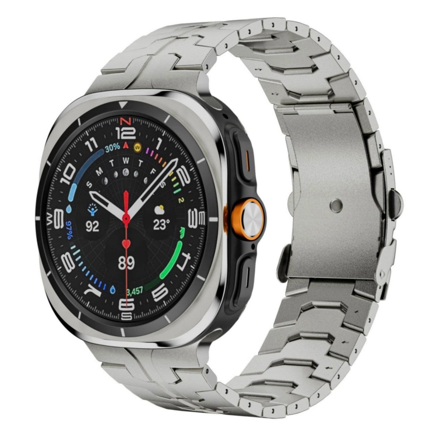 Durable Stainless Steel Smartwatch Band