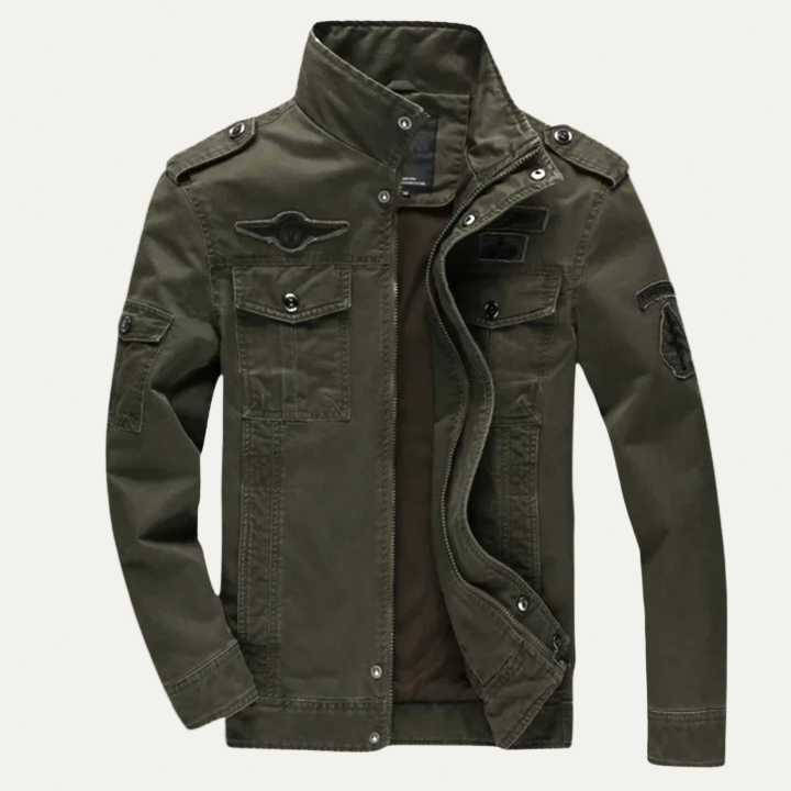 Classic Army Style Parka Jacket - OutfitLondon
