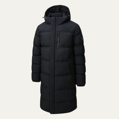 Warm Men's Insulated Puffer Parka Coat - OutfitLondon