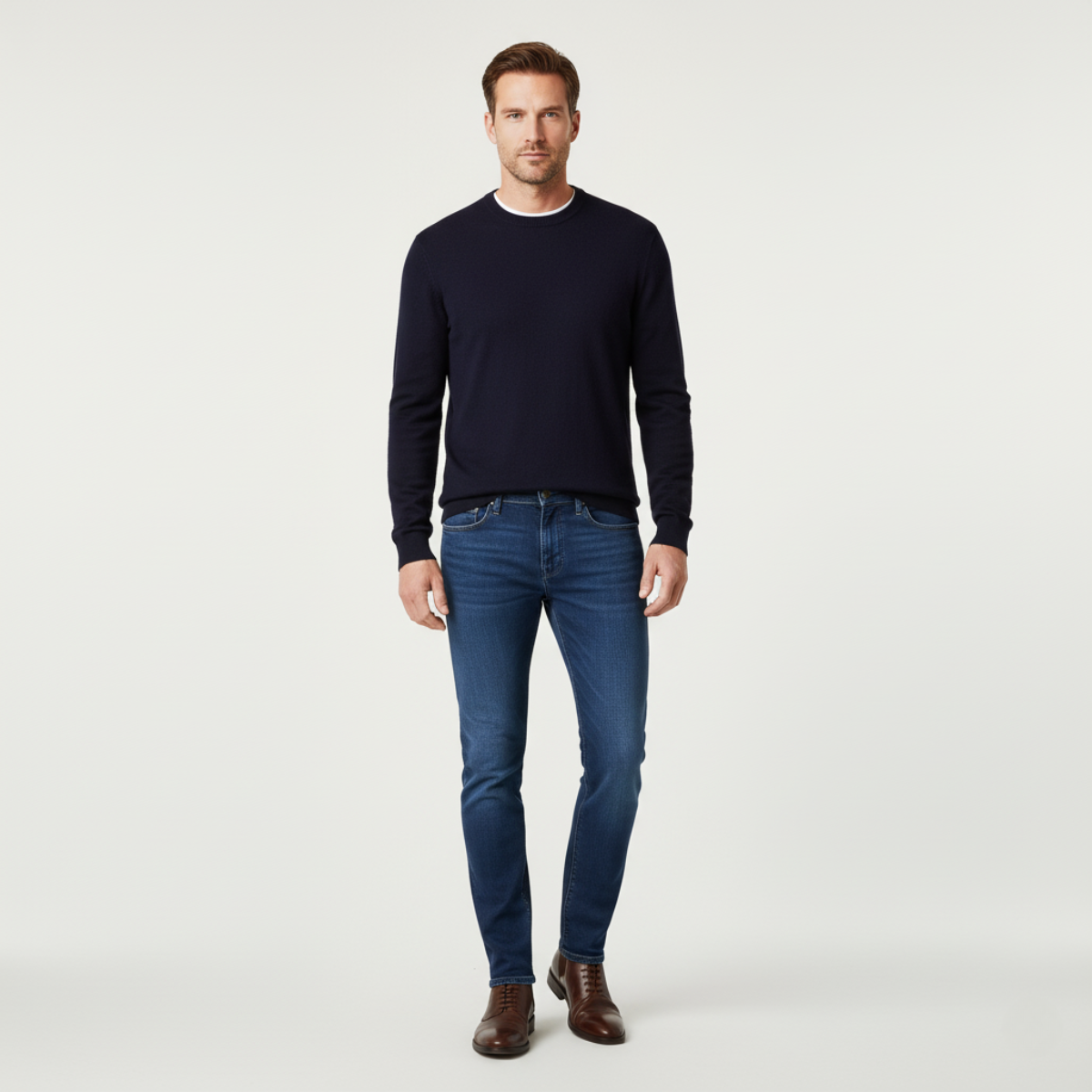 Comfortable Slim Fit Men's Stretch Jeans