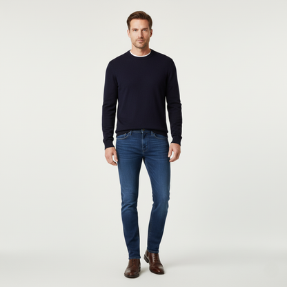 Comfortable Slim Fit Men's Stretch Jeans