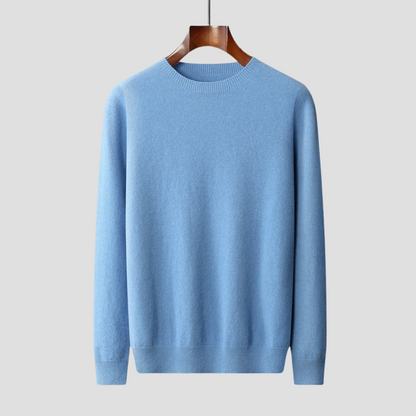 Luxury Crew Neck Cashmere Sweater