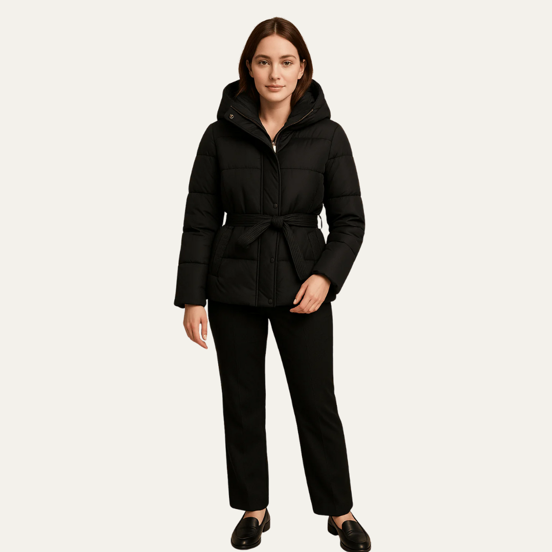 Ladies Warm Filled Parka Coat