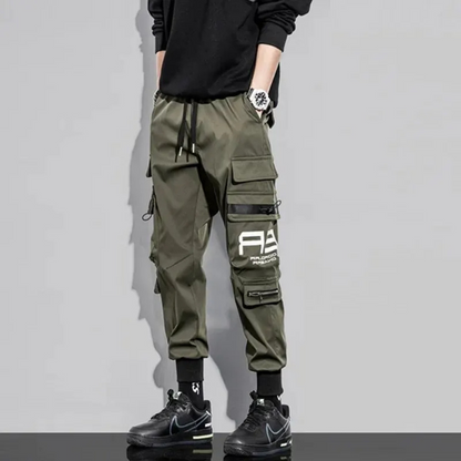 Comfortable Men's Cargo Pants with Extra Pockets - OutfitLondon