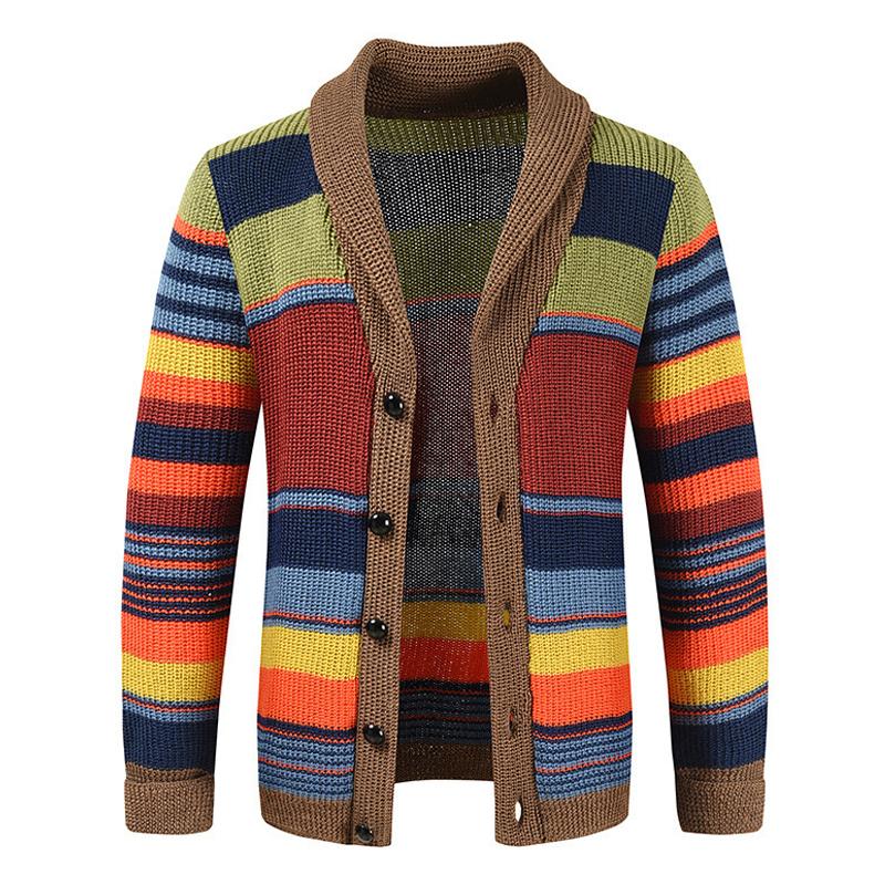 Classic Multicolor Mens Waistcoat with Buttons - OutfitLondon