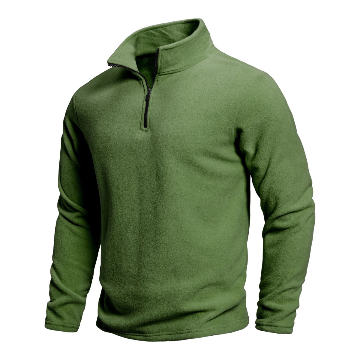Warm Mens Merino Quarter Zip Sweater