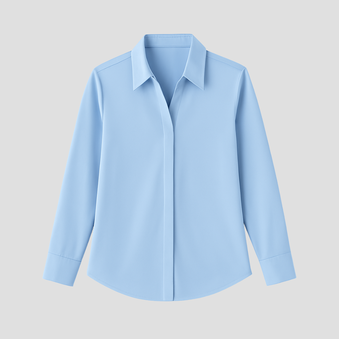 Elegant Office Ladies Shirt - OutfitLondon