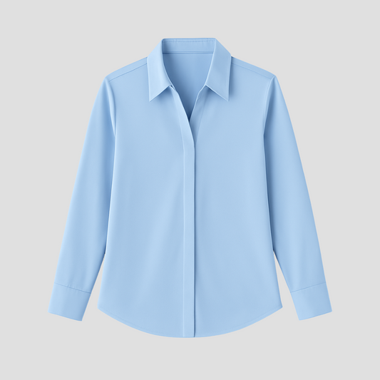 Elegant Office Ladies Shirt - OutfitLondon