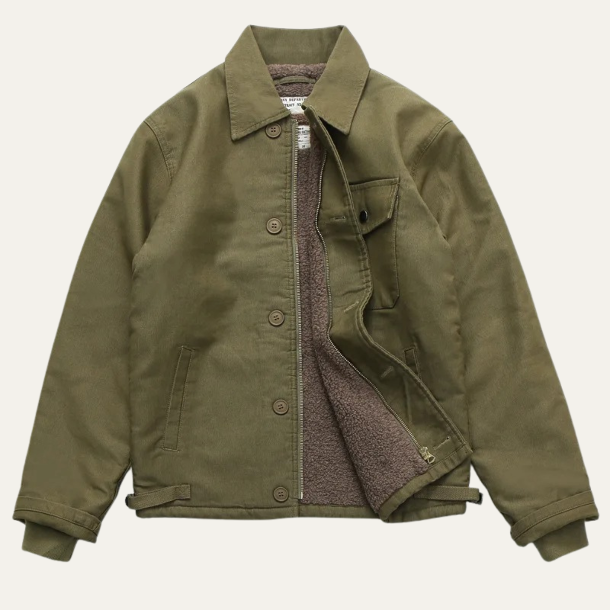 Rugged Mens Classic Outdoor Work Jacket - OutfitLondon