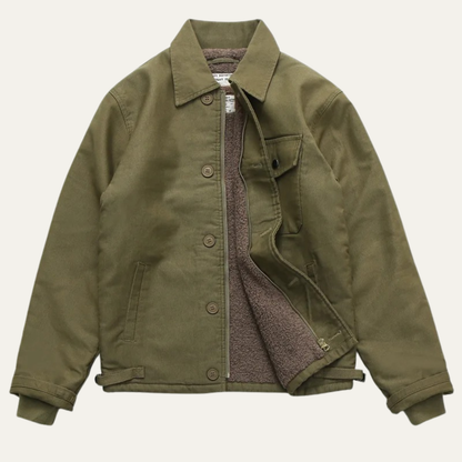 Rugged Mens Classic Outdoor Work Jacket - OutfitLondon