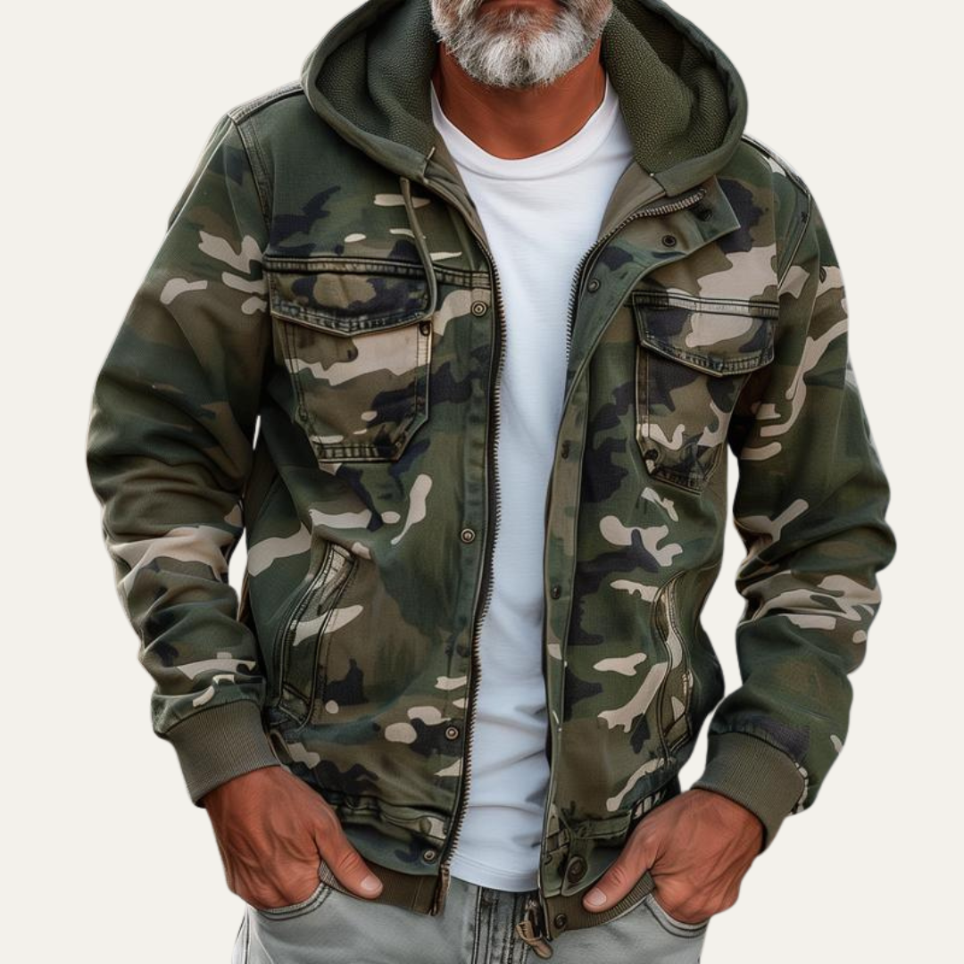 Men's Tactical Water Resistant Parka Jacket - OutfitLondon