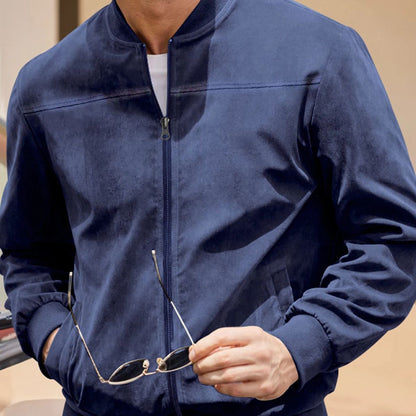 Luxury Brown Leather Mens Jacket