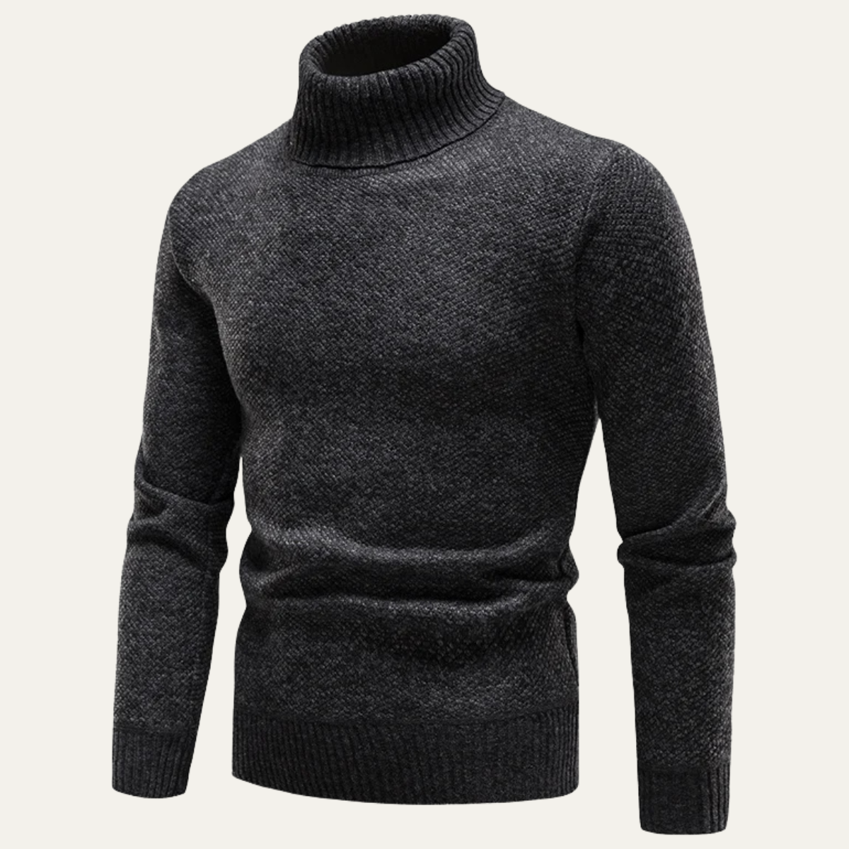 Chunky Mens Crew Neck Warm Sweater