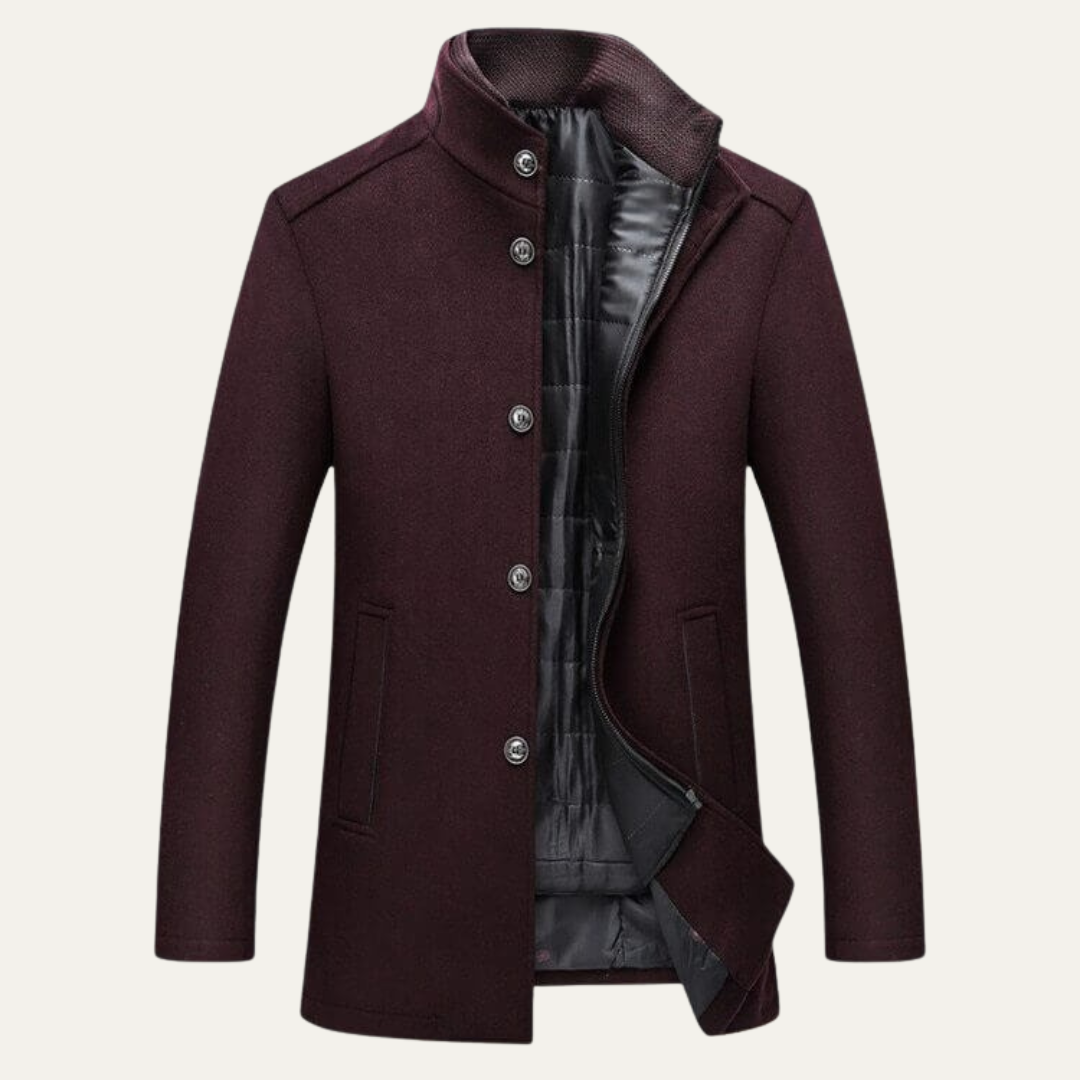 Warm Plaid Flannel Shirt Jacket - OutfitLondon