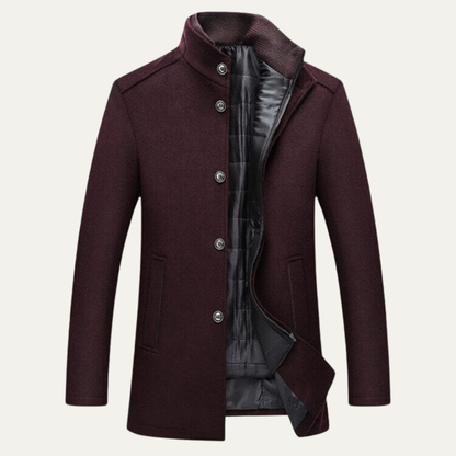 Warm Plaid Flannel Shirt Jacket - OutfitLondon