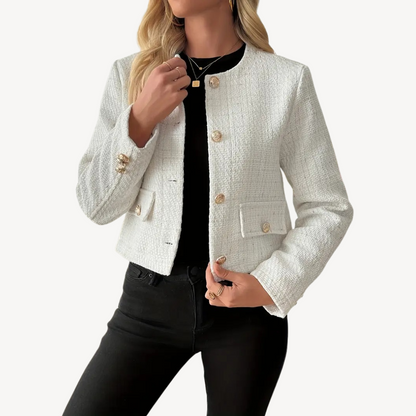 Classic Grey Herringbone Jacket - OutfitLondon