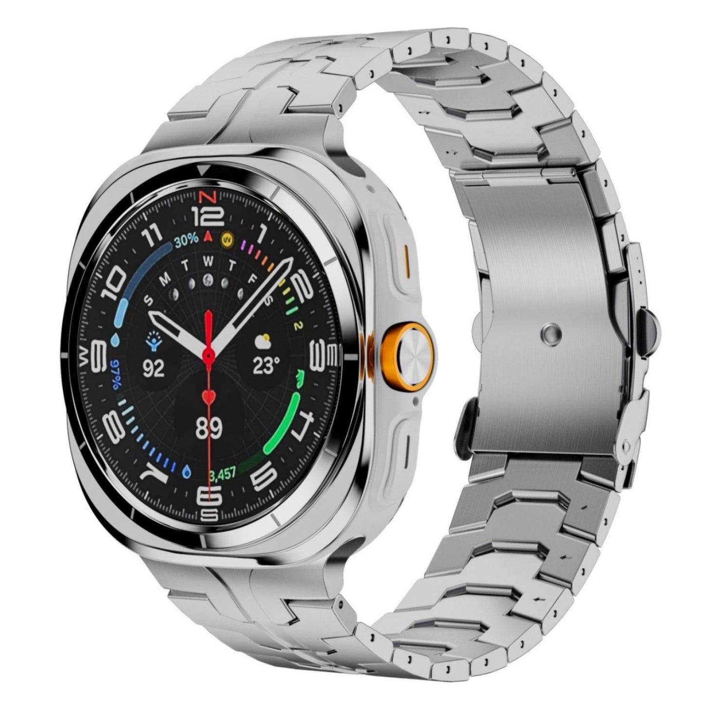 Durable Stainless Steel Smartwatch Band
