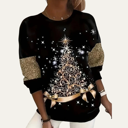 Festive Holiday Women's Christmas Sweater