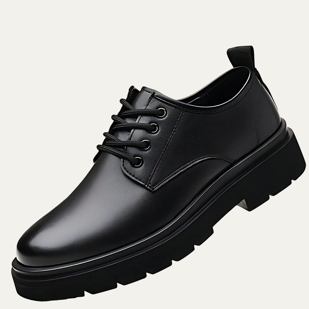 Stylish Men's Leather Lace Up Boots - OutfitLondon