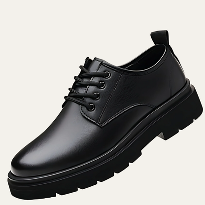 Stylish Men's Leather Lace Up Boots - OutfitLondon