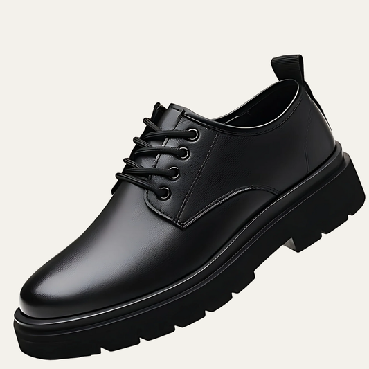 Stylish Men's Leather Lace Up Boots - OutfitLondon
