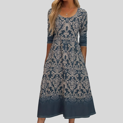 Gorgeous Floral Long Dress - OutfitLondon
