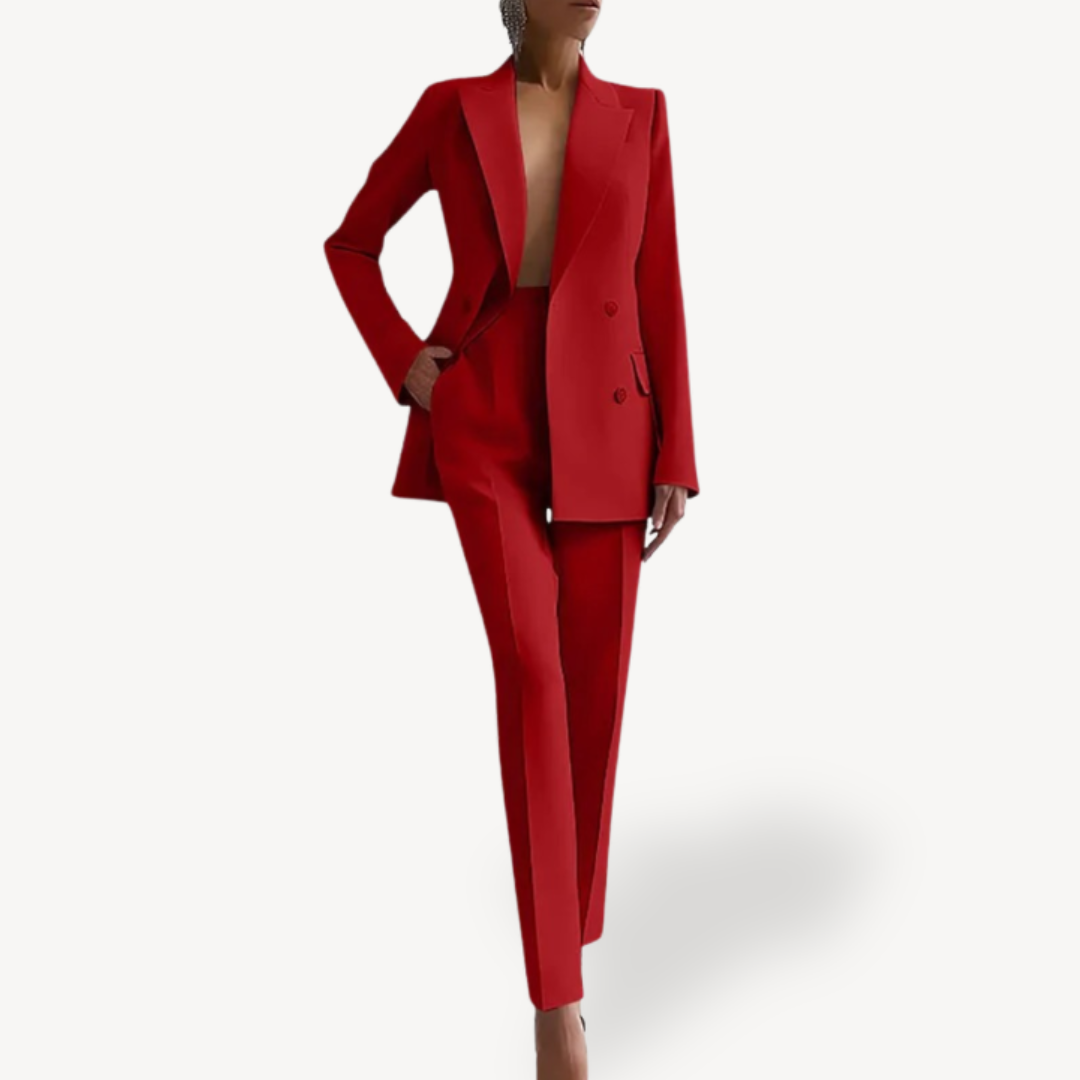 Classic Female Two Piece Business Suit