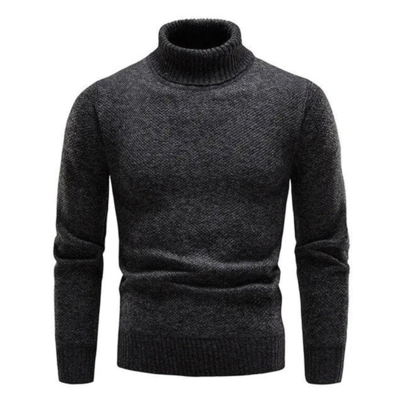Cozy Mens Thermal Crew Neck Winter Sweater - OutfitLondon