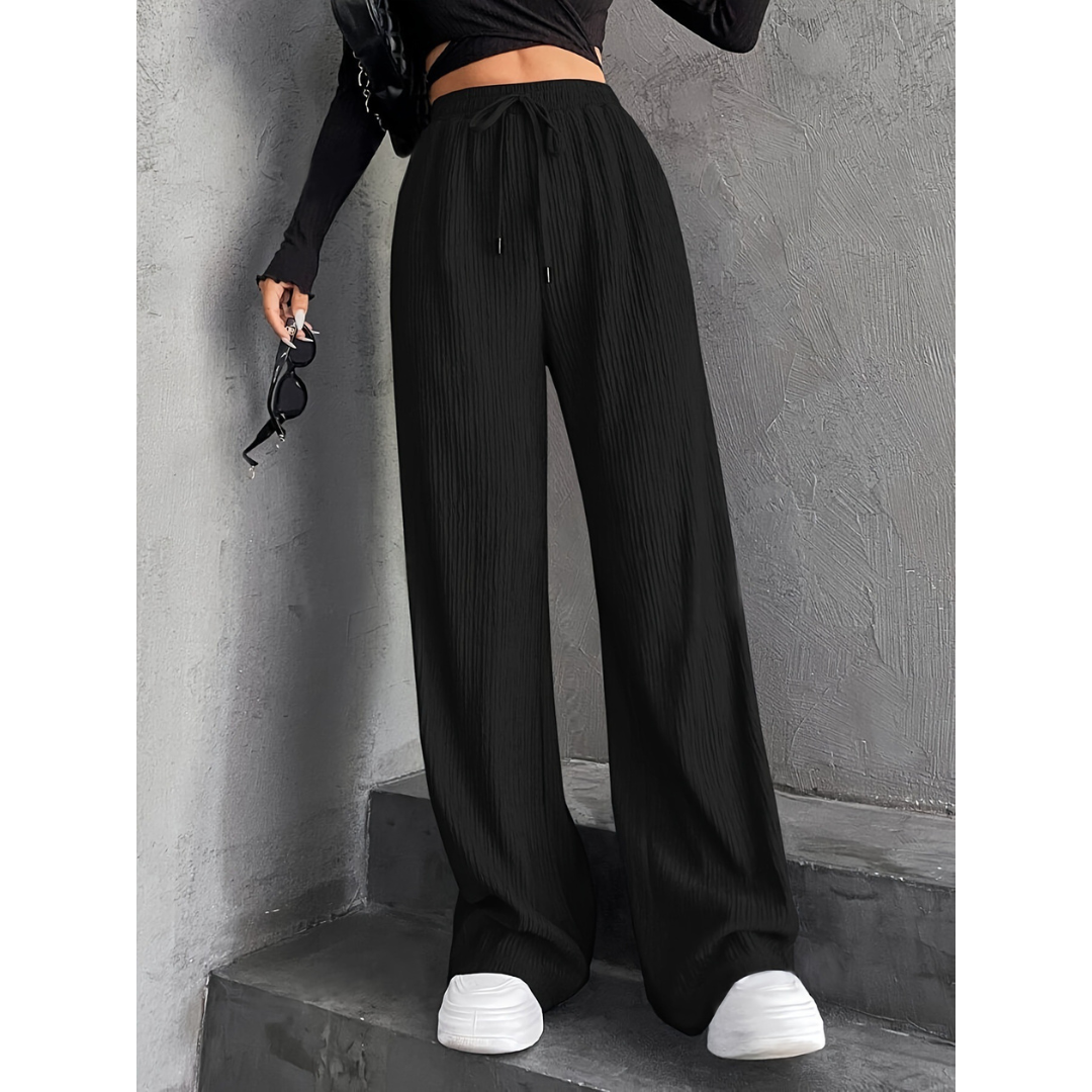 Relaxed Fit Comfortable Daily Trousers - OutfitLondon