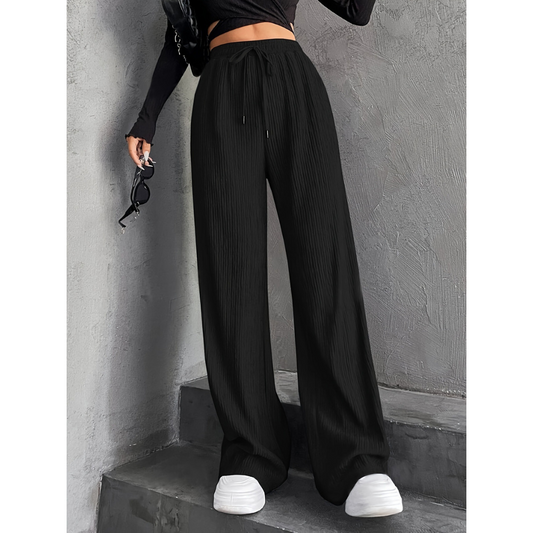 Relaxed Fit Comfortable Daily Trousers - OutfitLondon