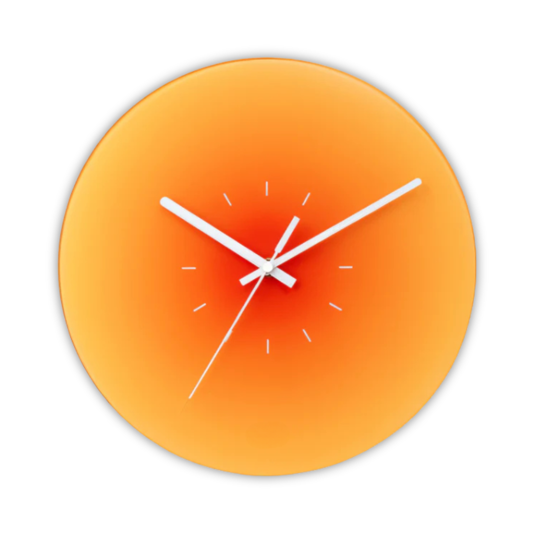 Quiet Large Clear Wall Clock