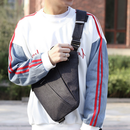 Secure Travel Duffel Bag with Waterproof Strap