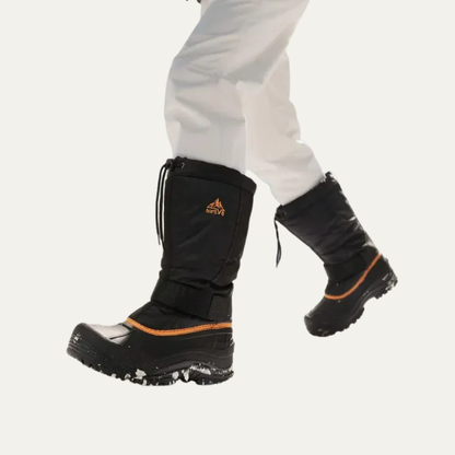 Men's High Insulated Snow Boots with Strap and Laces