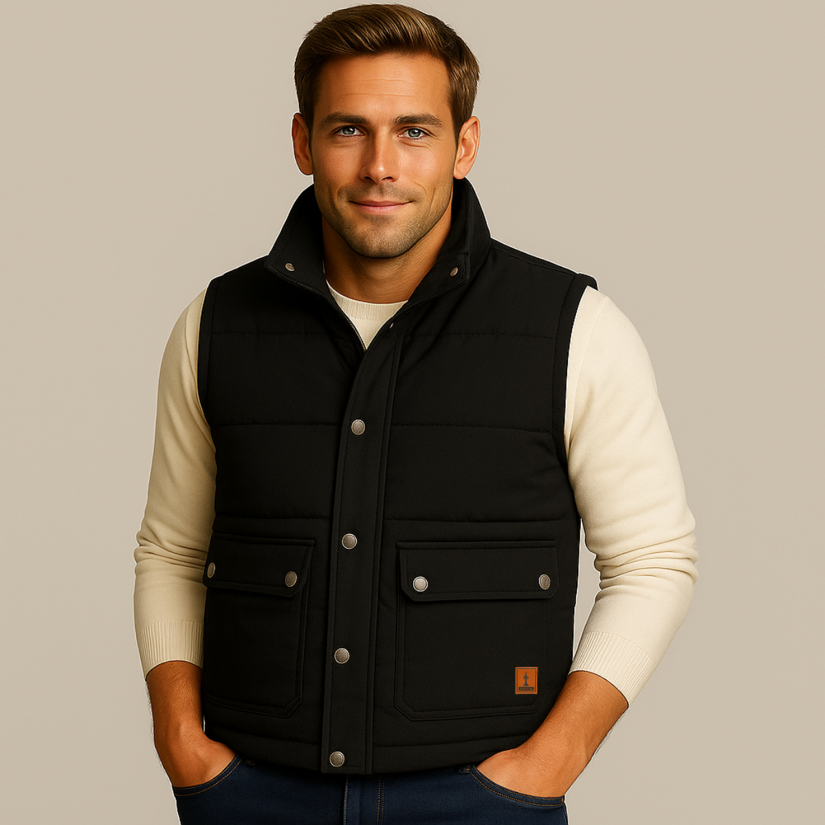 Thermal Insulated Men's Fleece Gilet Jacket