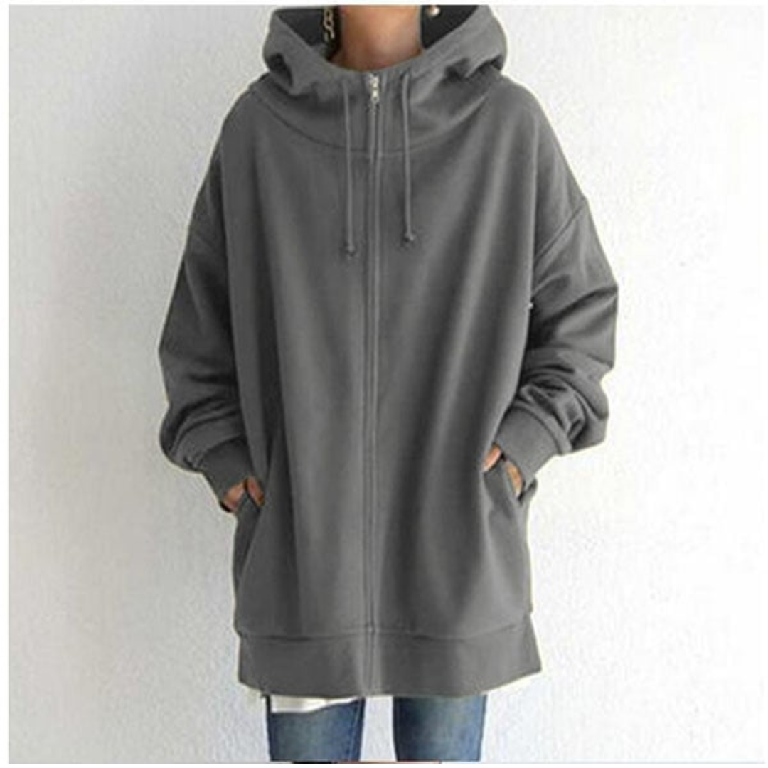 Cozy Hooded Sweatshirt for Women - OutfitLondon